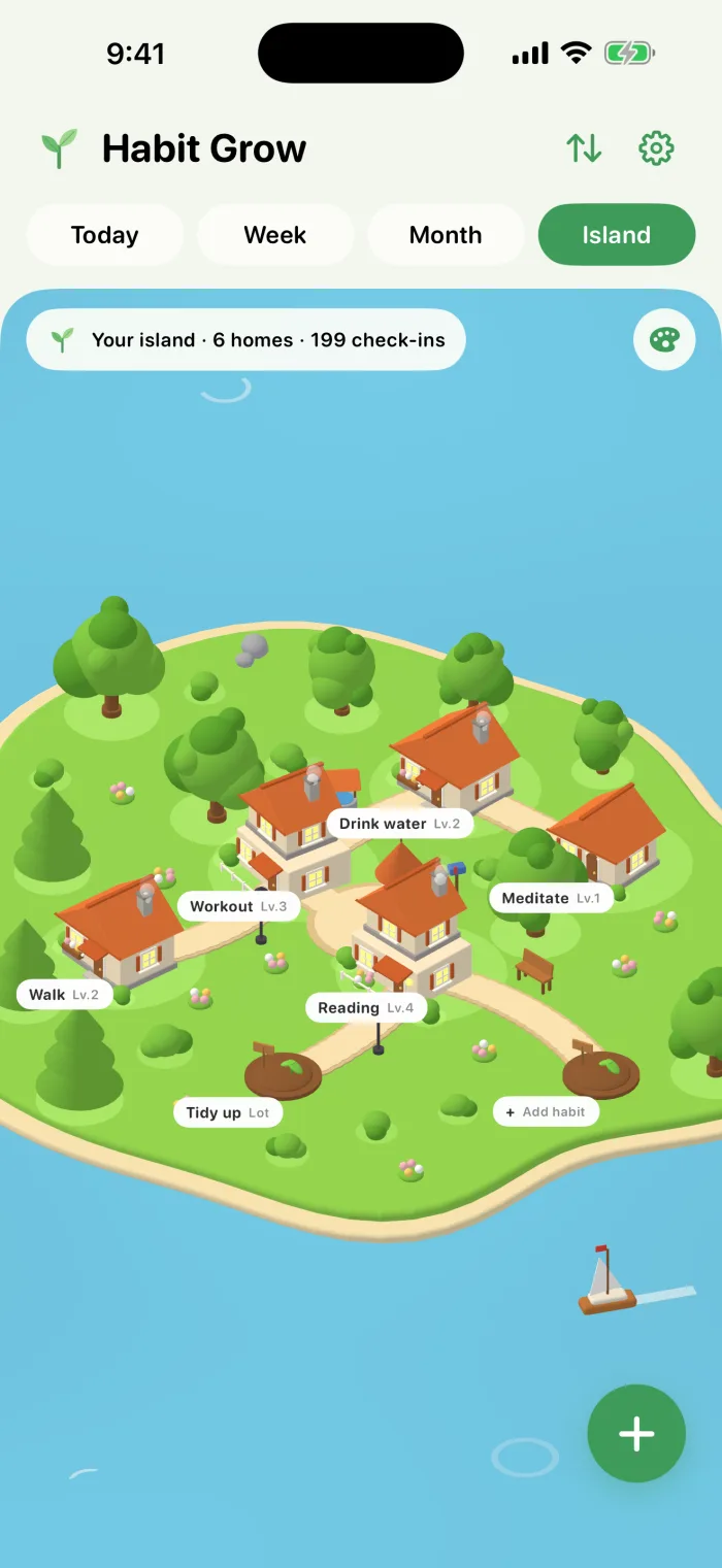 Habit Grow screenshot