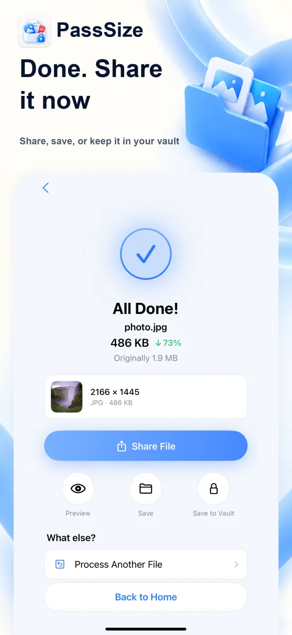 PassSize screenshot 3